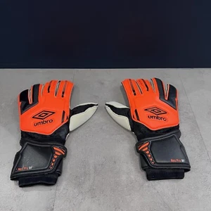 Umbro Neo Pro DPS Rollfinger Torwarthandschuhe Orange Erwachsene Gr. 8 Neu - Bild 1 von 7