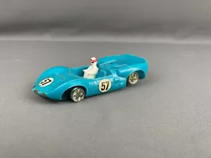 Vintage Zee Toys Plastic #57 Chaparral Friction Race Car (For Parts) 5-1/2" Long - Picture 1 of 9