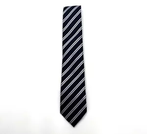The Children's Place Kids Navy White Striped Necktie Size 8-14 New with Tag - Picture 1 of 7