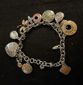 Vintage Brighton Artisian Design Charm Bracelet - Picture 1 of 3