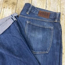 Gap Japanese Selvedge Jeans Low Rise Straight 38X36 (41X36)