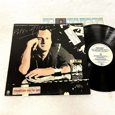 Peter Allen "Continental American" 1974 Folk Rock LP,Nice NM-!,Promo White Label - Image 1 of 2