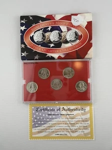 State Quarter Collection 2000 Denver Mint Edition with COA! - Picture 1 of 3