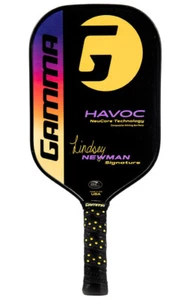 Clearance - Gamma Lindsey Newman Havoc Pickleball Paddle - Picture 1 of 8