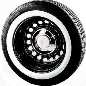 Topper Flapper 18" Whitewall Portawall Tire Inserts Set of 4 Rim Trim - Picture 1 of 7
