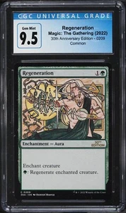 MAGIC THE GATHERING MTG 30TH ANNIVERSARY EDITION REGENERATION #209 CGC 9.5 - Picture 1 of 2