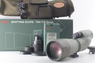 [TOP MINT BOX] Kowa TSN-774 Prominar Fluorite Crystal Spotting Scope + 30x Wide - Image 1 of 4