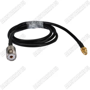 8M 26ft RG58 UHF SO239 Female SO-239 to SMA Female Cable For Baofeng UV-5R UV-82 - Picture 1 of 3