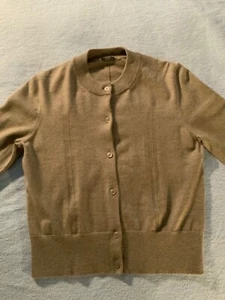 JOSEPH KASCHMIR MIX CARDIGAN PULLOVER STEINFARBEN NEU OHNE ETIKETT - Bild 1 von 6