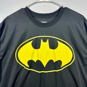 Batman T-Shirt Graphic Print Short Sleeve Black Sz XL - Picture 1 of 7