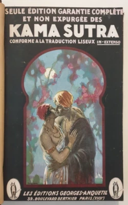 Les kama sutra de Vatsyayana - Isidore Liseux, 1926 - (Édition Non expurgée) - Photo 1/4