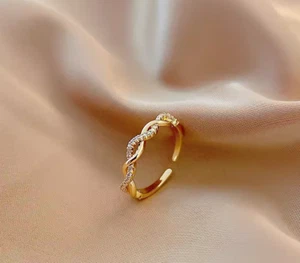 Adjustable Fashion Ring - Liznk 12 - Picture 1 of 1
