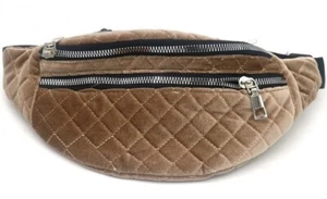 Bauchtasche Hüfttasche Schultertasche Crossbag für Damen aus Samt - Bild 1 von 8