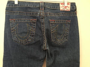 NWT Denim Low Rise BOOTCUT BOBBY JEANS by TRUE RELIGION RN# 112790 Size 29 - Picture 1 of 8