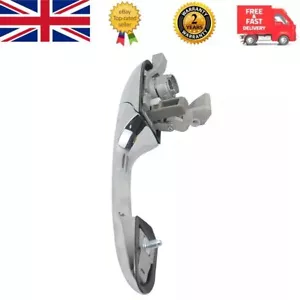 For Fiat 500 & 500C Near Passenger /Left Side Chrome Outer Door Handle 735592026 - Picture 1 of 13