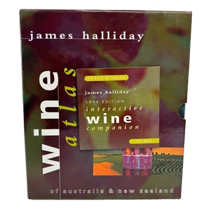 Wine Atlas Of Australia By James Halliday Hardcover Book And CD Box Set Vintage - Picture 1 of 21