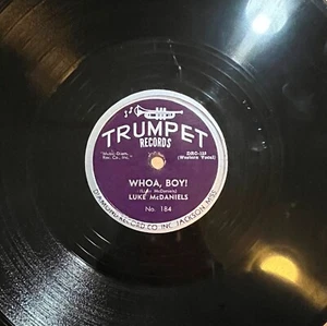 78 rpm Luke McDaniels Trumpet 184 in E+ - Imagen 1 de 2