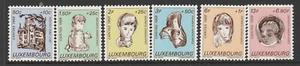 LUXEMBURGO - 1968 FONDO NACIONAL DE BIENESTAR conjunto de 6 montadas sin montar o nunca montada Cáritas - NIÑOS DISCAPACITADOS - Imagen 1 de 1