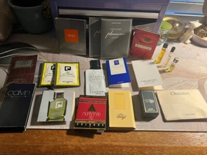 Vtg_Lot of 17_Assorted_Perfume/Cologne_Samples_+ More_Calvin Klein_Hugo Boss_ - Picture 1 of 20