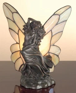 Meyda Tiffany 50429 Butterfly Fairy Stained Glass / Tiffany - Tiffany Glass - Picture 1 of 1