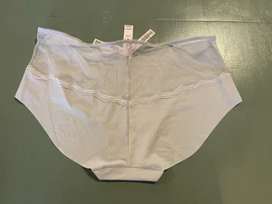 Victoria’s Secret Hiphugger Hipster Höschen grau Spitze Gr. XL neu mit Etikett - Bild 1 von 6
