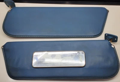 1980-1986 F100 F150 F250 F350 BRONCO BLUE SUN VISORS SUNVISORS OEM Foto 1 de 4