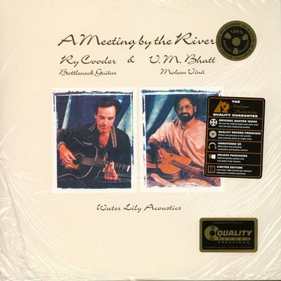 Ry Cooder & Vishwa Mohan Bhatt - A Meeting By (Vinyl 2LP - 1993 - US - Reissue) - Bild 1 von 2
