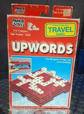 Vintage Upwords Travel Game 1995 Parker Hasbro Games - Image 1 of 4