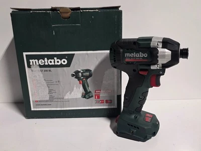Metabo SSD 18 LT 200 BL 18V Brushless Cordless Impact Driver Power Tool with Box - Image 1 of 3