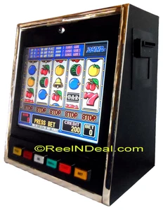 Dyna Rushin' Bell Bonus Cherry Master 8-Liner Slot Machine Highly Profitable - Picture 1 of 24