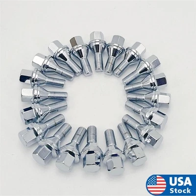 20PCS Lug Bolt M12X1.25 For Jeep Renegade ProMaster City Fiat 500 X L 68296586AA - Image 1 of 4