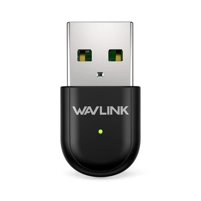 Adaptador WiFi USB Doble Banda 650Mbps USB2.0 Red Inalámbrica Dongle para PC Escritorio Foto 1 de 4