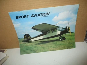 Magazine Back Issue : Sport Aviation November 1977, Volume 26, No. 11 - Picture 1 of 3