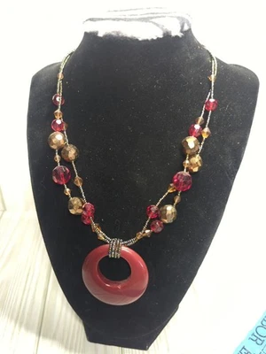 Colar de contas de pedra e vidro Lia Sophia - Imagem 1 de 4