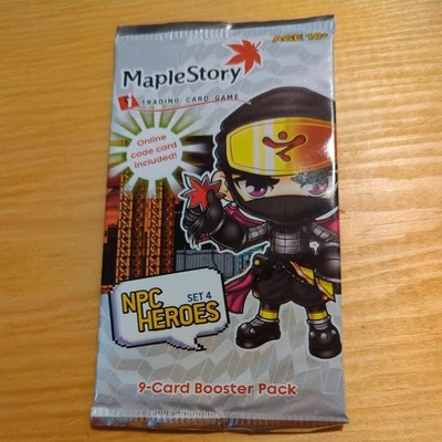 Maple Story Trading Card Game Booster pack - UNOPENED - NPC Heroes (set 4) - Изображение 1 из 2