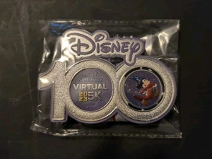 RunDisney 2023 Virtual 5K Sorcerer Mickey Mop Medal Award Lanyard NEW Disney 100 - Picture 1 of 2