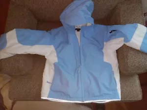 Lands' End Squall Fleece Lined Waterproof Insulated Winter jacket coat M 10-12 - Picture 1 of 5