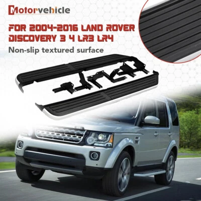 2 piezas estriberas para Land Rover Discovery 3 4 2004-2016 LR3 LR4 accesorios Foto 1 de 4