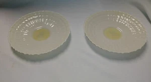 BELLEEK IRELAND SEA SHELL DESSERT SAUCERS BEAUTIFUL CONDITION - Picture 1 of 4