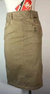 Autentica gonna in cotone Belstaff robusta stile safari taglia 40 - Foto 1 di 11
