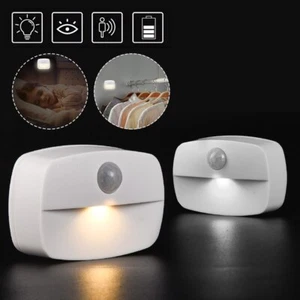Wireless Night Lamp with Motion Sensor LED Night Lights for Room Easy Install - Picture 1 of 15