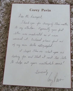 HANDWRITTEN SIGNED LETTER FROM GOLF AUTHOR BERNARD DARWIN - Picture 1 of 4