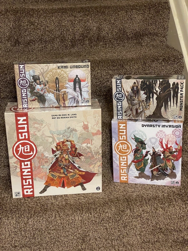 Rising Sun Board Game Core / Dynasty Expansion / Monster & Kami Unbound Packs - Image 1 of 1