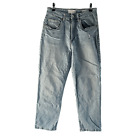 Cotton On Jeans Womens Size 6 Blue Straight Leg High Rise Denim 5-Pocket Stretch