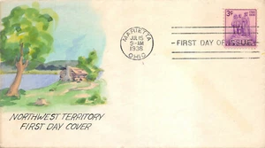 837 3c Northwest Territory unlisted, Marion Fulton [79800] - Picture 1 of 1