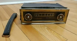 Vintage 1961 Sportamatic 12 Volt All Transistor Car Radio Model PA74R - Picture 1 of 11