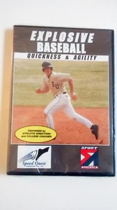 Explosive BaseBall Quickness & Agility DVD Speed Quest Sport America NEW - Foto 1 di 5