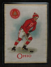 S21 OHIO STATE UNIVERSITY HOCKEY Large Murad College Series Tobacco Silk