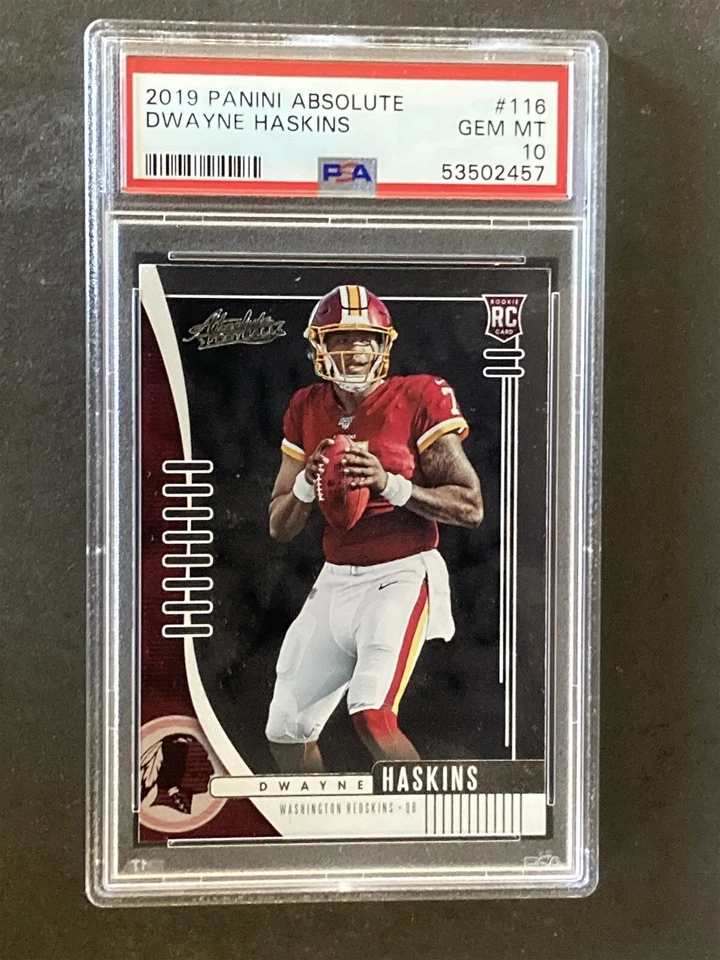2019 Absolute Dwayne Haskins RC Redskins Gem MINT PSA 10 - Image 1 of 1