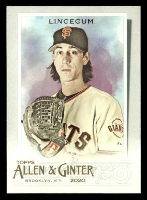 Tim Lincecum 2020 Topps Allen & Ginter X  Card #7 San Francisco Giants - Image 1 of 2